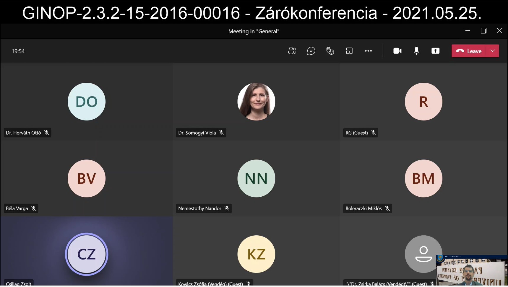 Zárókonferencia 1