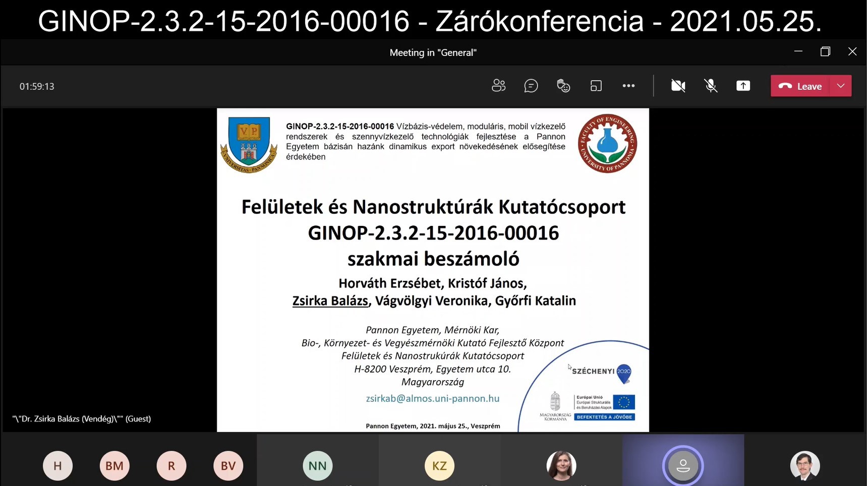 Zárókonferencia 8