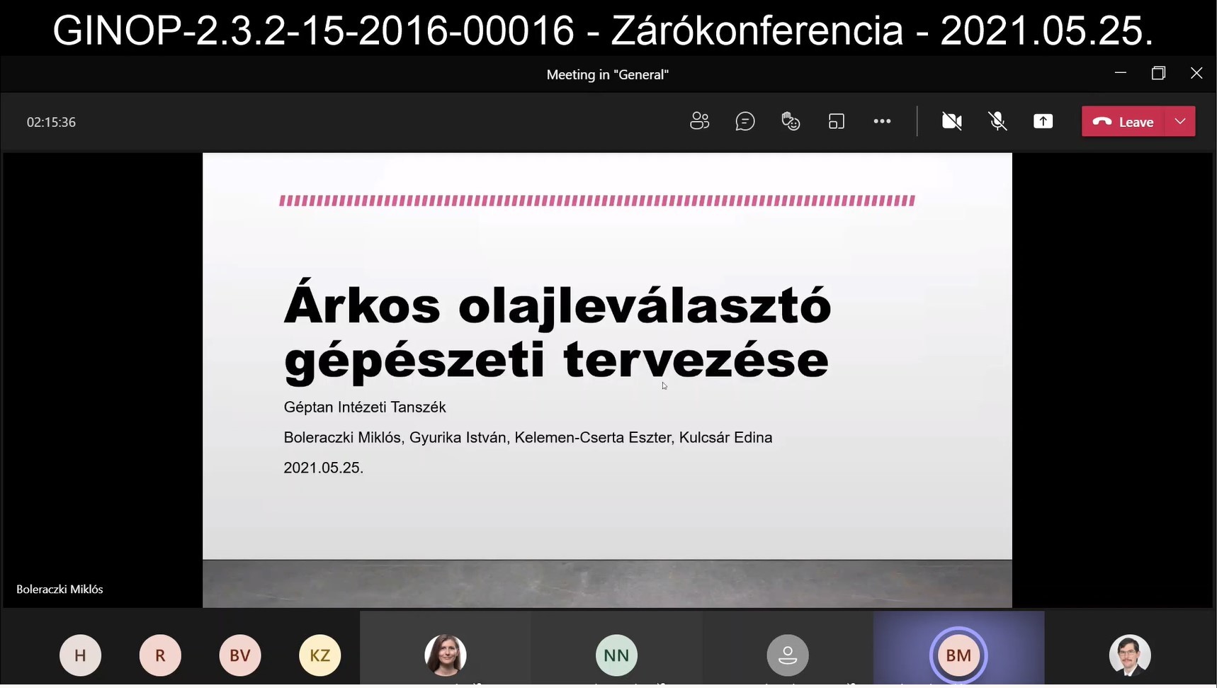 Zárókonferencia 9